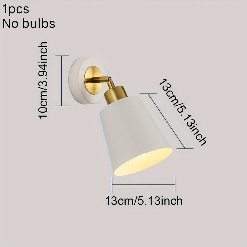 Adjustable Metal Shade Wall Light