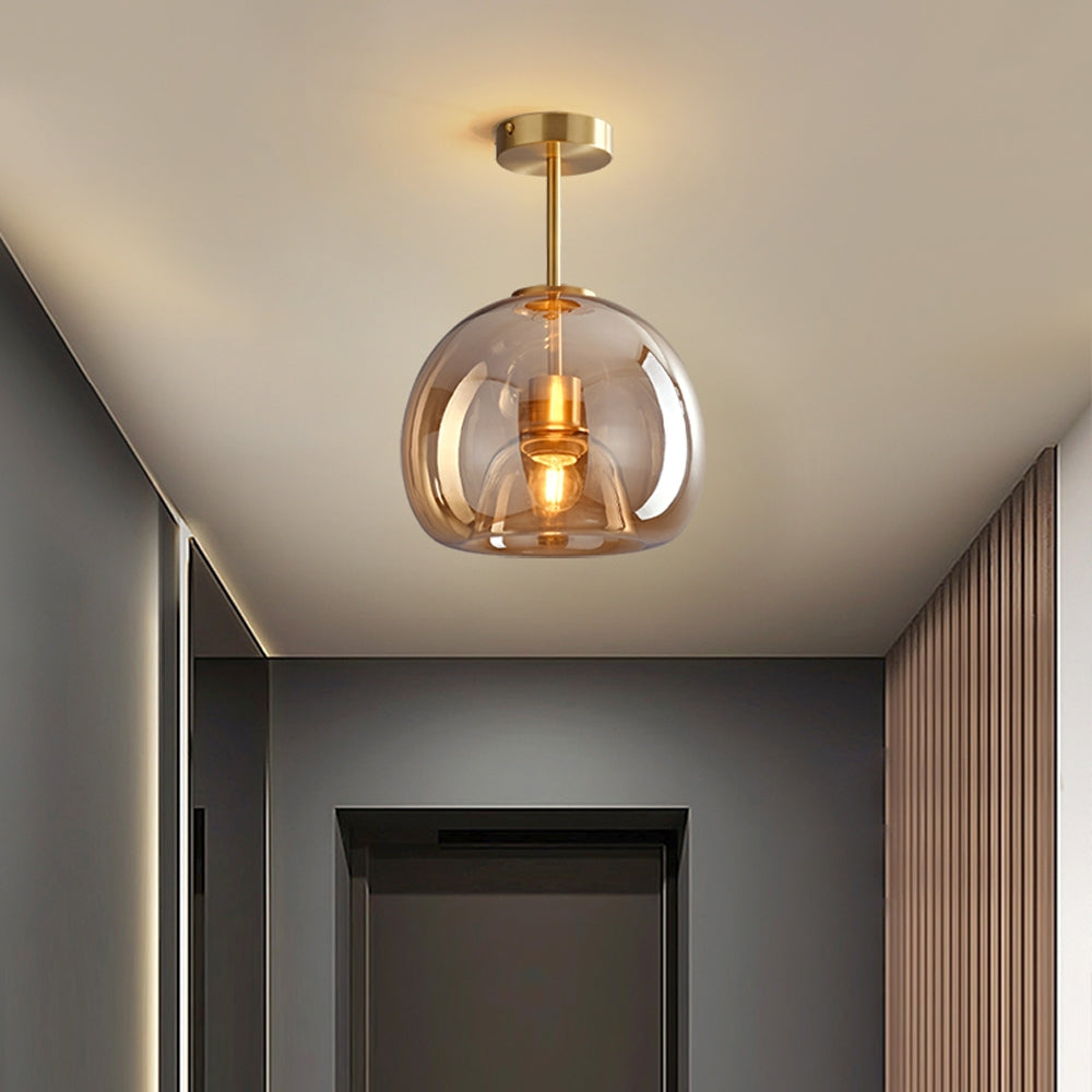 Otis Retro Bubble Glass Ceiling Light