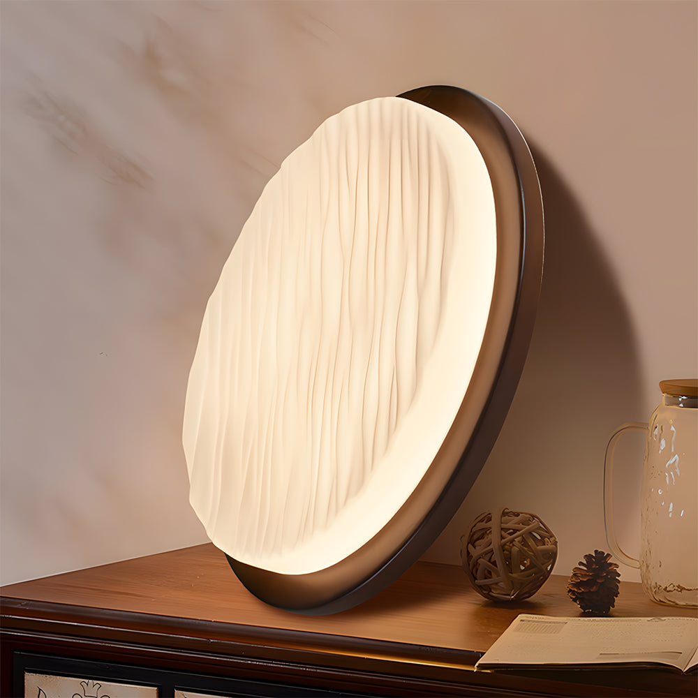 Clara Art Deco LED Flush Ceiling Light