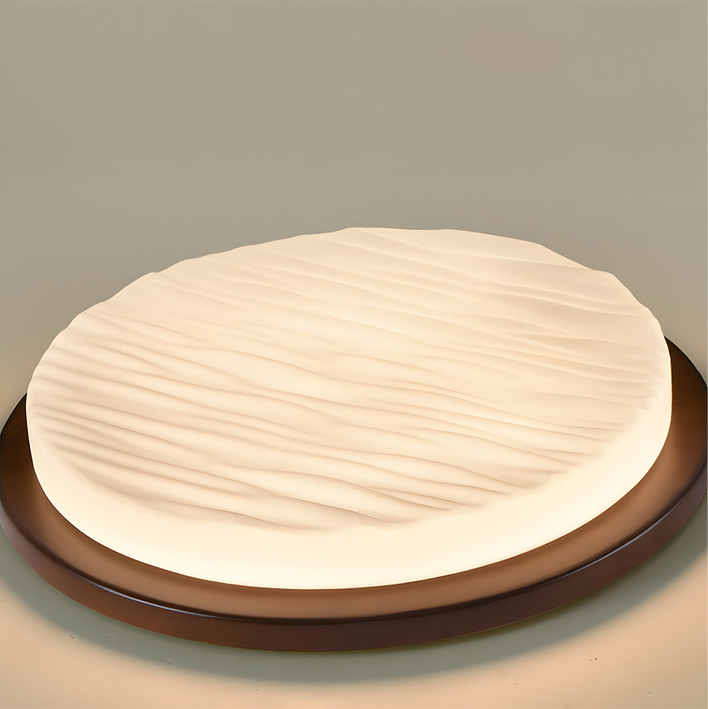 Clara Art Deco LED Flush Ceiling Light