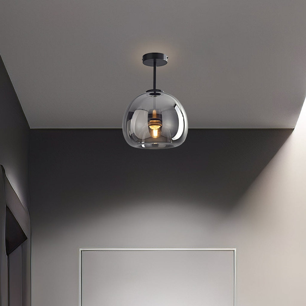 Otis Retro Bubble Glass Ceiling Light