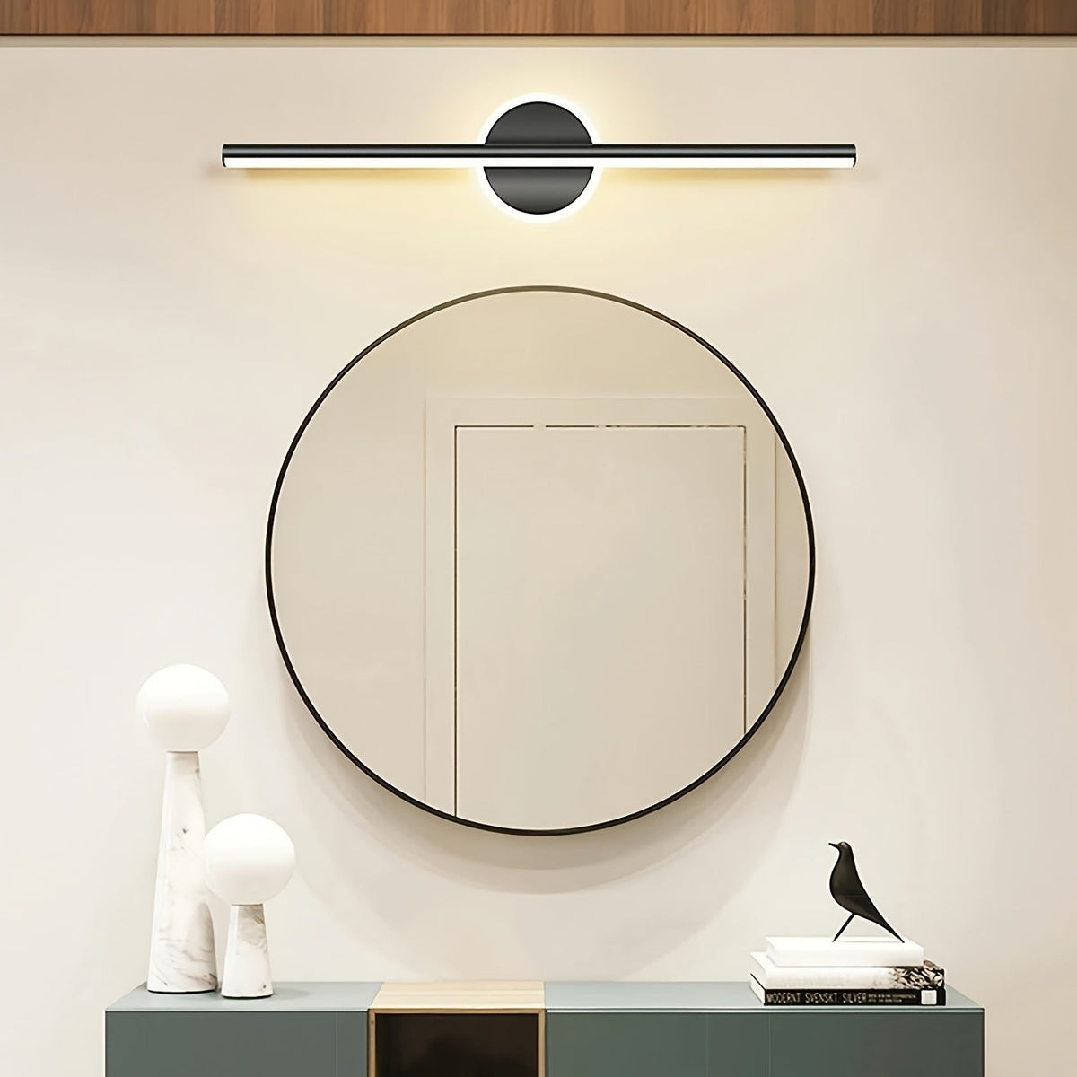 Linea Aluminium LED Mirror Wall Light