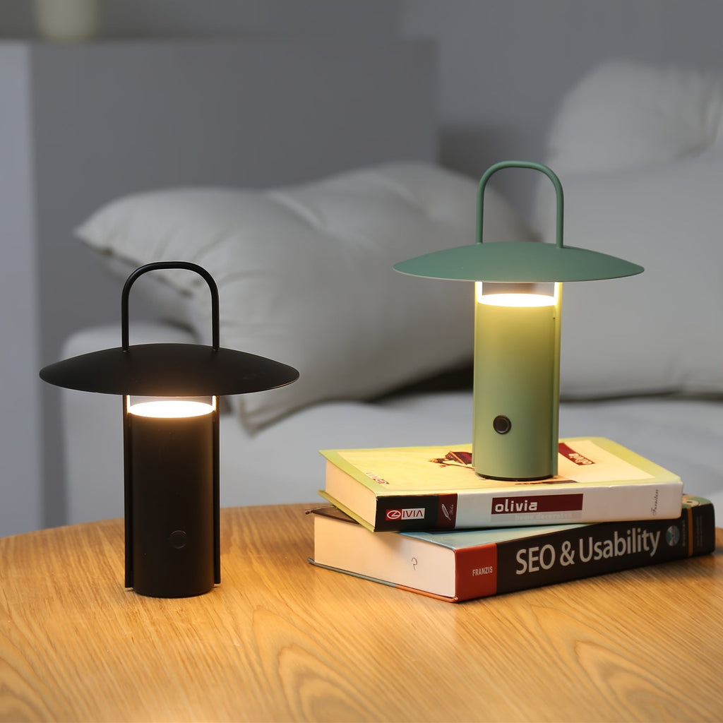 Rechargeable Handle Lantern Table Lamp