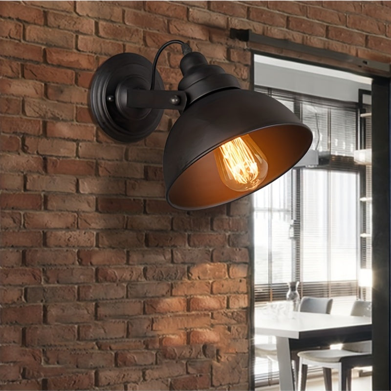 Industrial Adjustable Metal Wall Light