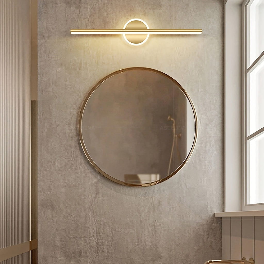 Linea Aluminium LED Mirror Wall Light