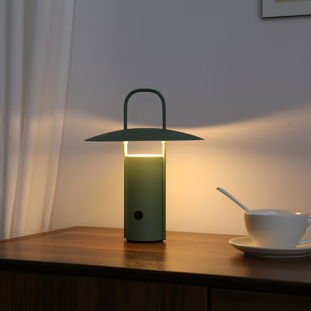 Rechargeable Handle Lantern Table Lamp