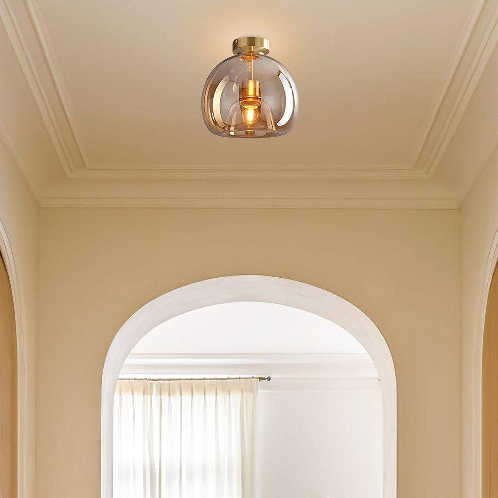 Otis Retro Bubble Glass Ceiling Light