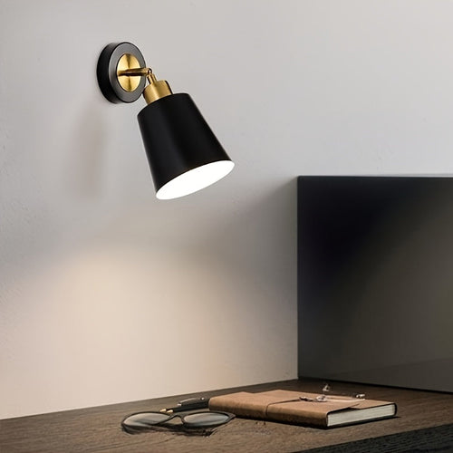 Adjustable Metal Shade Wall Light