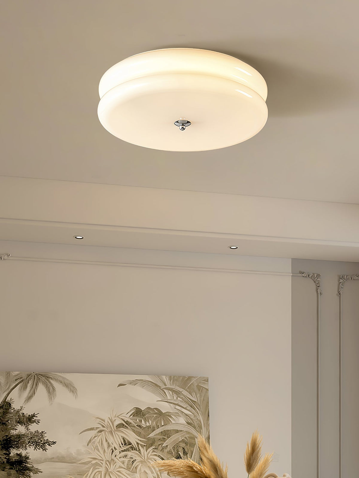 Eirinine Ceiling Light Art Deco Vintage Glass