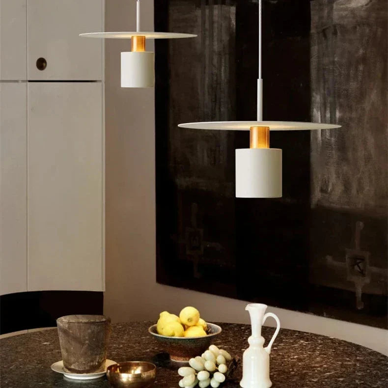JET Disc & Cylinder Pendant Light