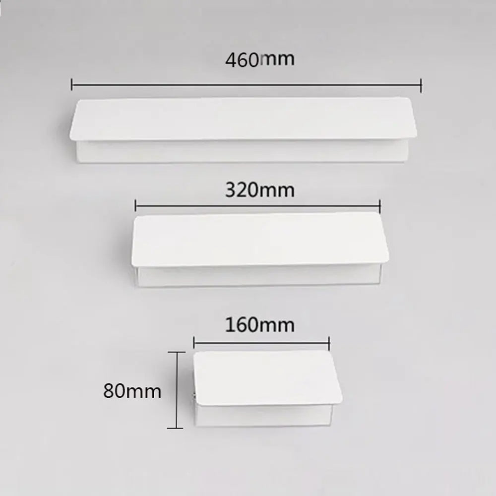 White Rectangular LED Wall Light
