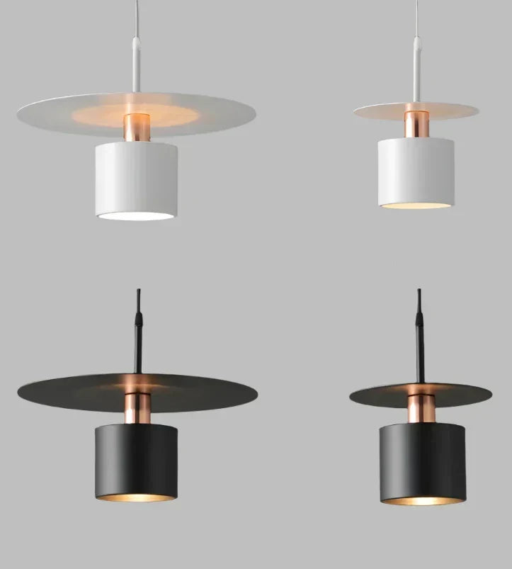 JET Disc & Cylinder Pendant Light