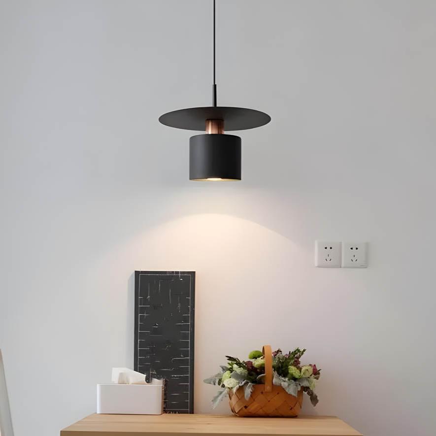 JET Disc & Cylinder Pendant Light
