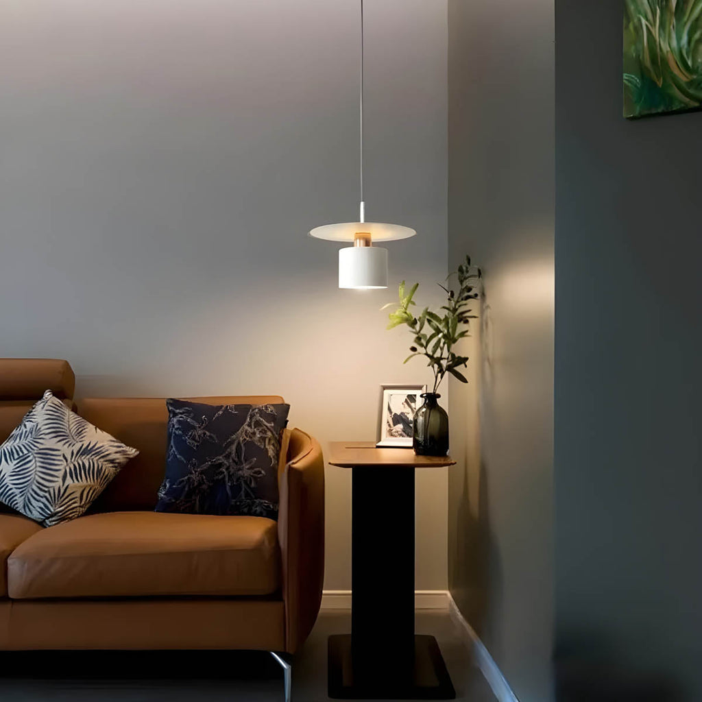 JET Disc & Cylinder Pendant Light