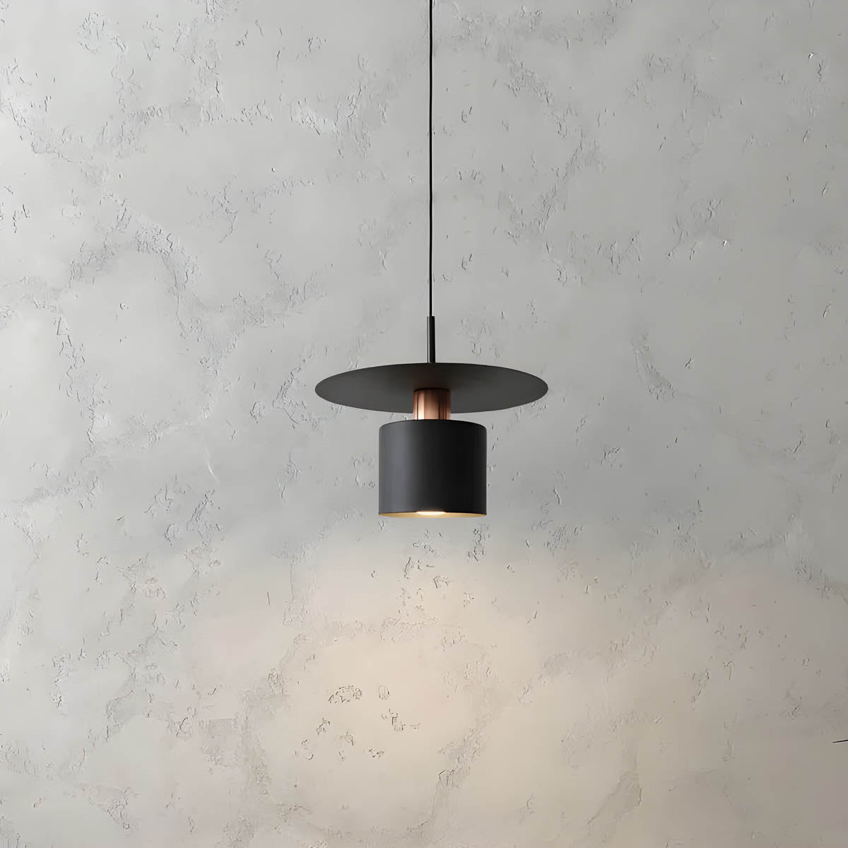 JET Disc & Cylinder Pendant Light