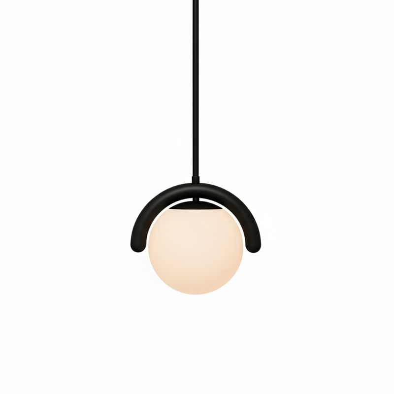 Fetidon Linear Chandelier Red&Silver