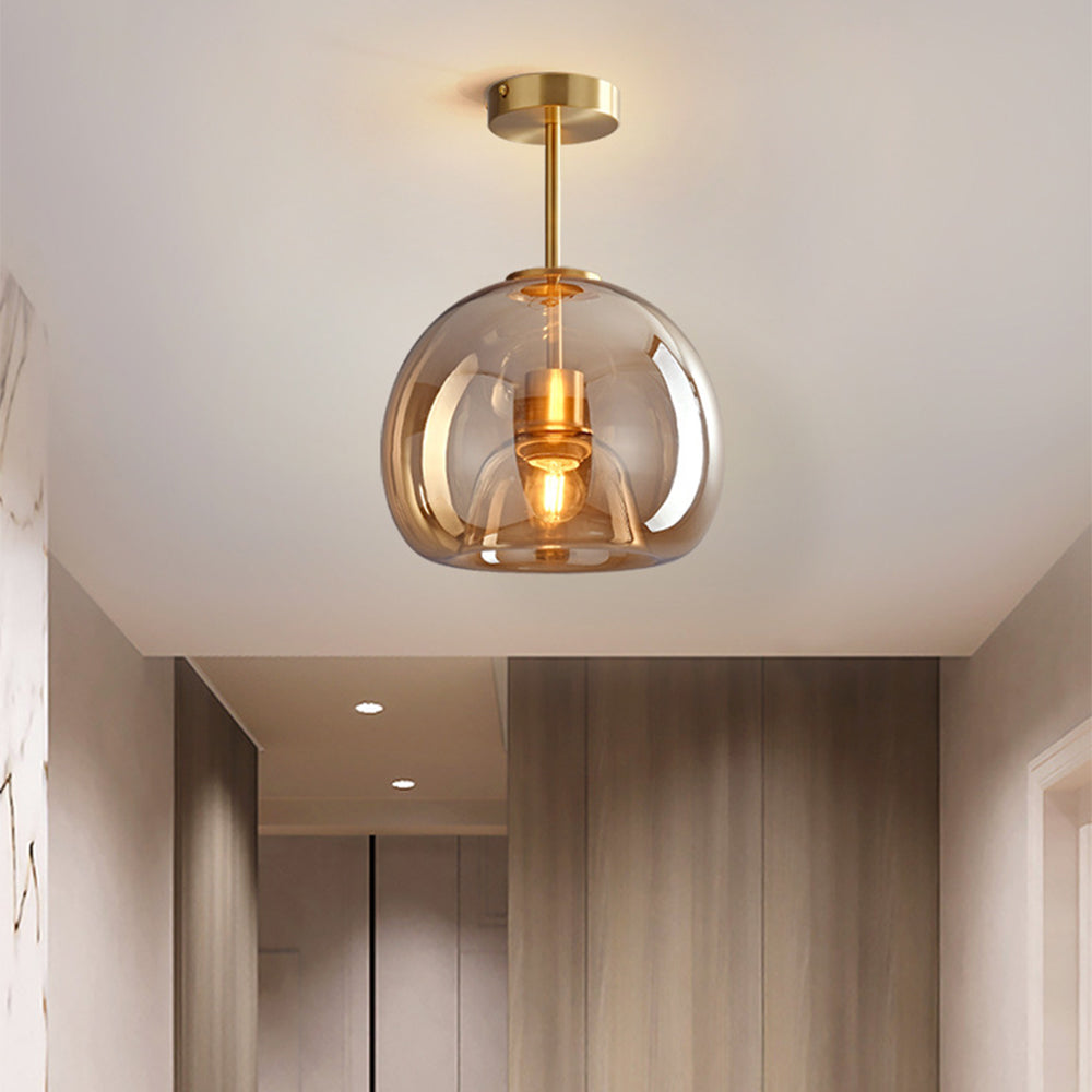Otis Retro Bubble Glass Ceiling Light