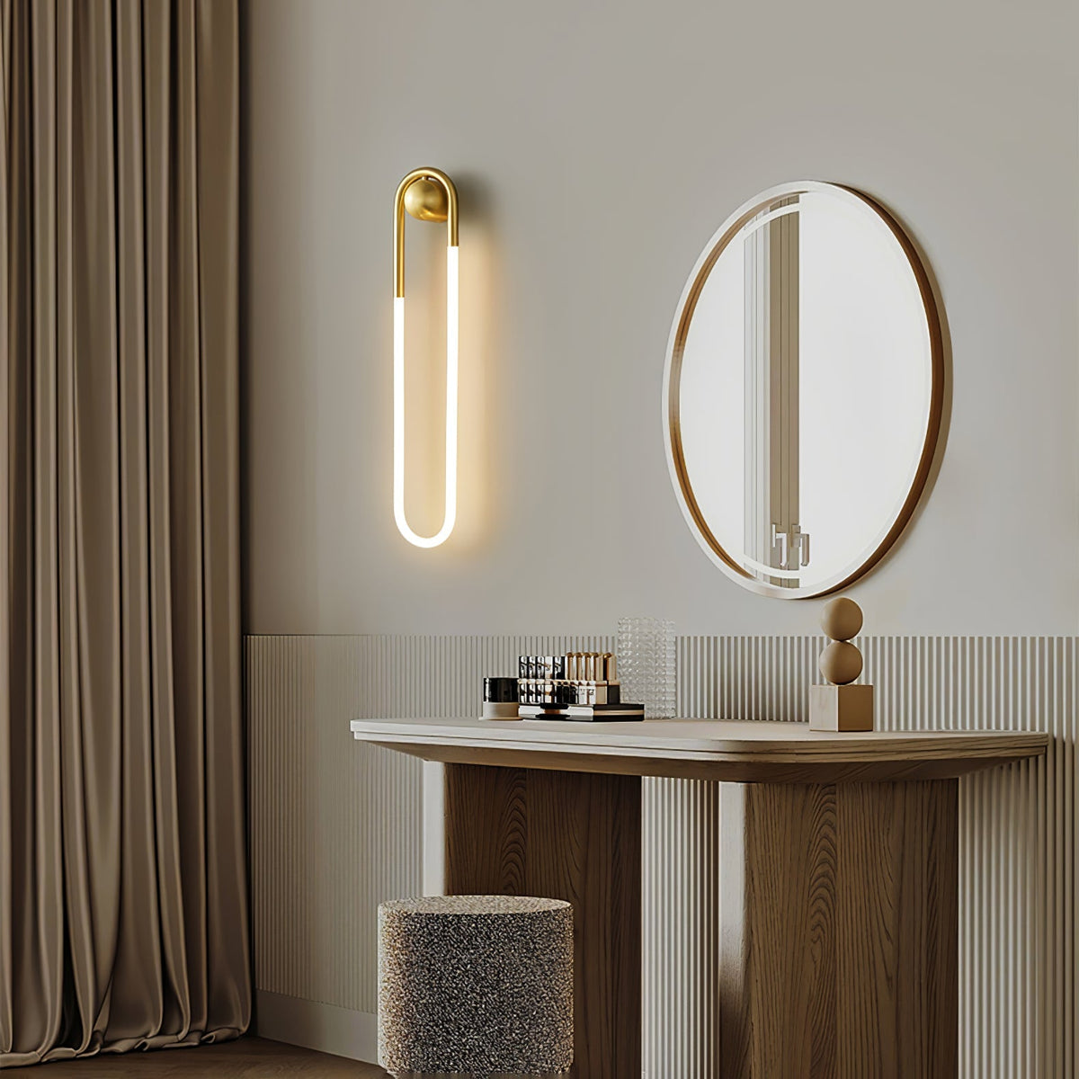 Long Loop LED Wall Light