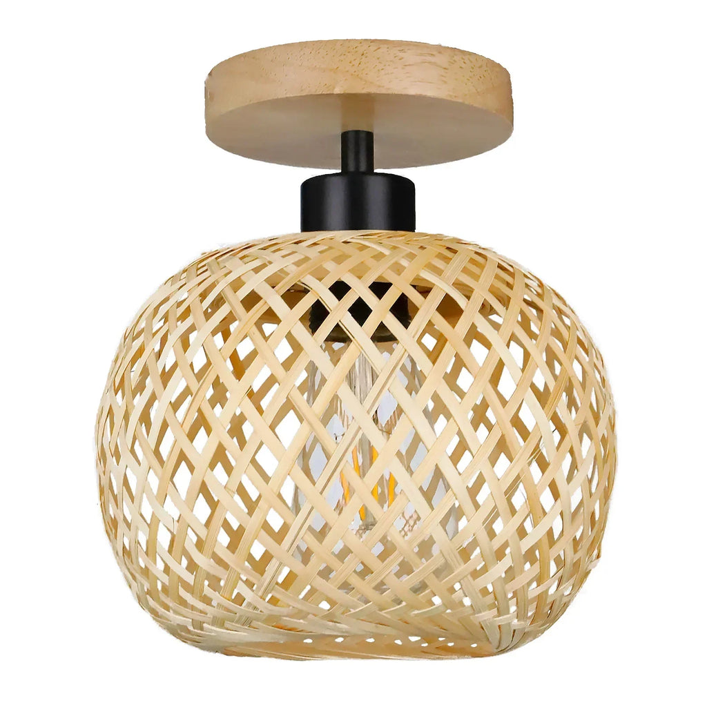 Natura Handwoven Bamboo Pendant & Ceiling Light