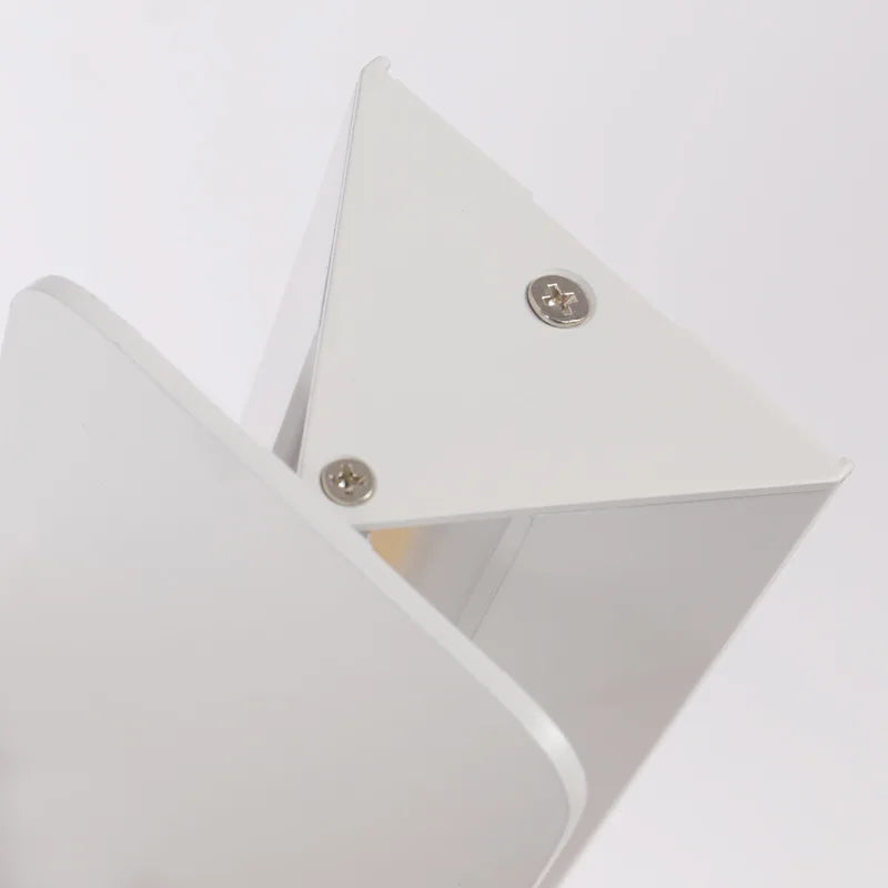 White Rectangular LED Wall Light