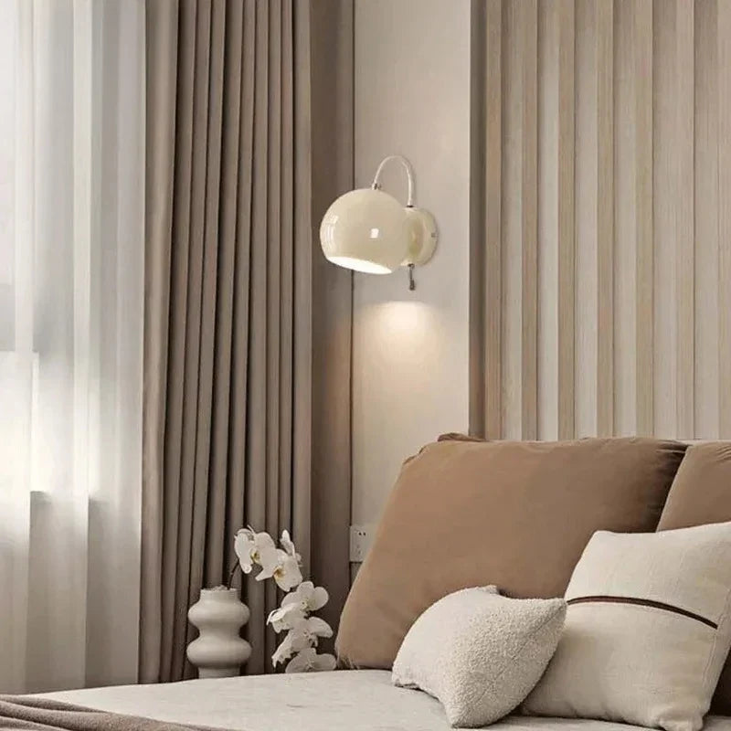 Asta Adjustable Metal Dome Wall Light