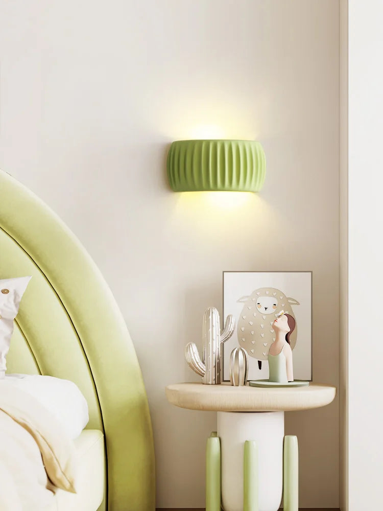 Textured Resin Up & Down Wall Light