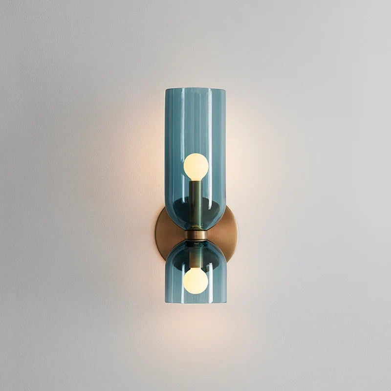 Nordic Tubular Glass Wall Light