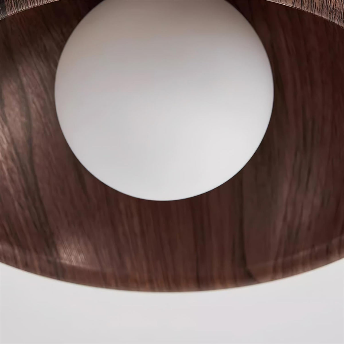 Alba Minimalist Wooden LED Ceiling Light
