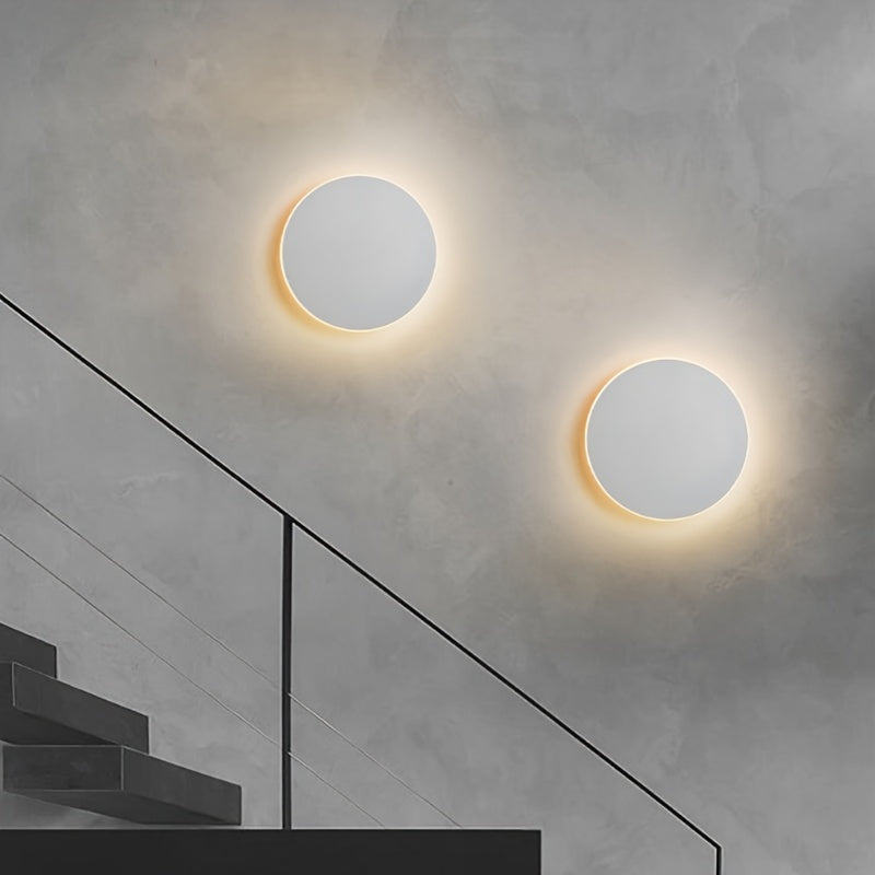 Round Halo LED Wall Light