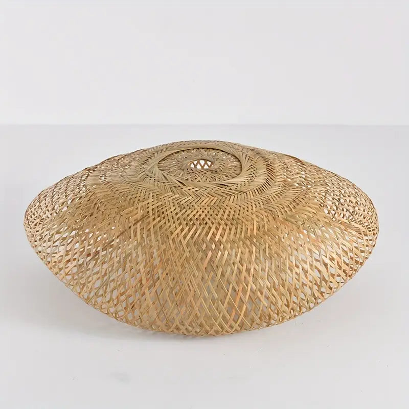 BambooBoho Woven Pendant Lampshade