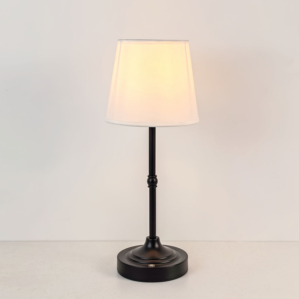 Cordless Fabric Shade Table Lamp