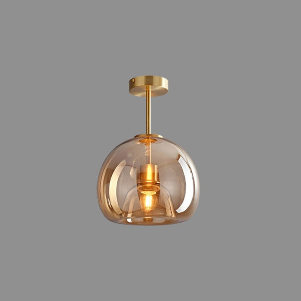 Otis Retro Bubble Glass Ceiling Light