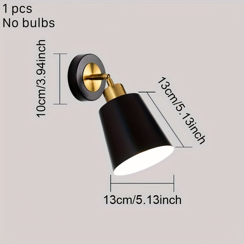 Adjustable Metal Shade Wall Light