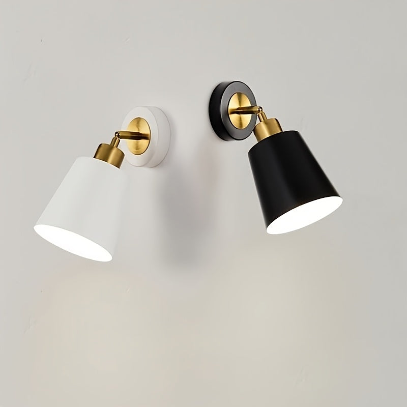 Adjustable Metal Shade Wall Light