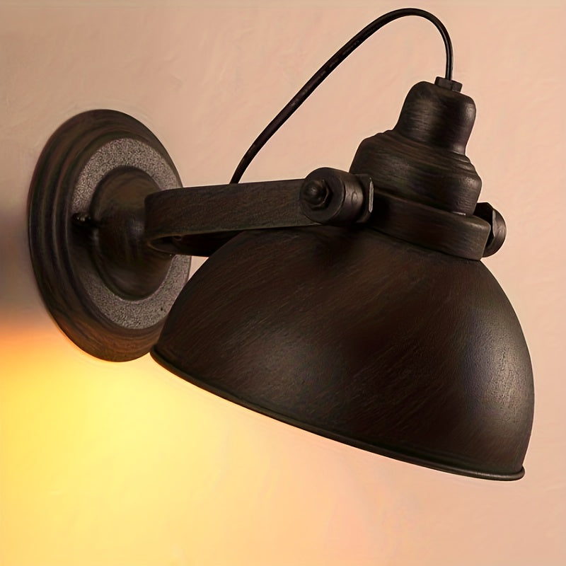 Industrial Adjustable Metal Wall Light