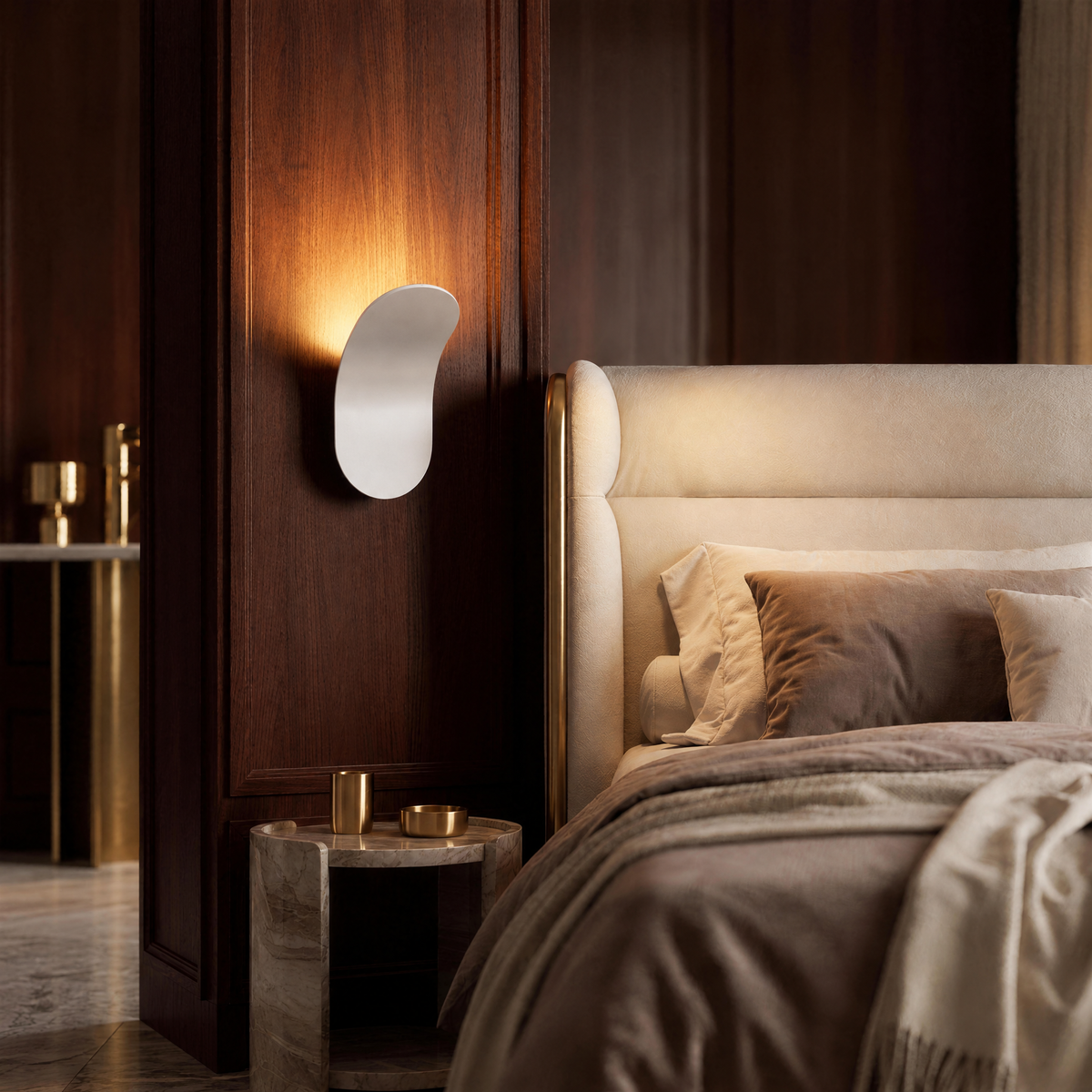 Arlo Curved Minimalist LED Wall Light