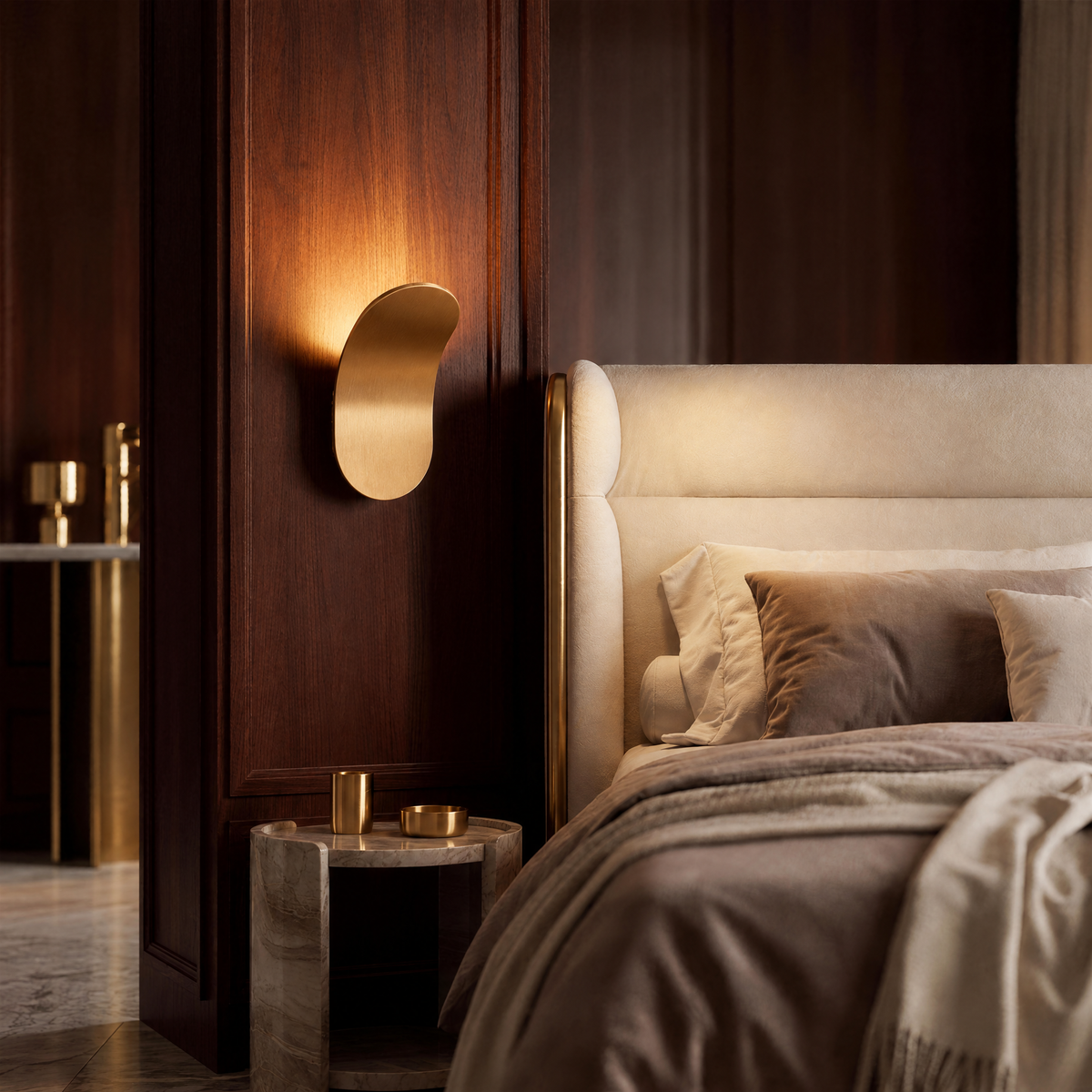 Arlo Curved Minimalist LED Wall Light