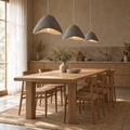 Halden Wabi-Sabi Textured Pendant Light, 30–80cm