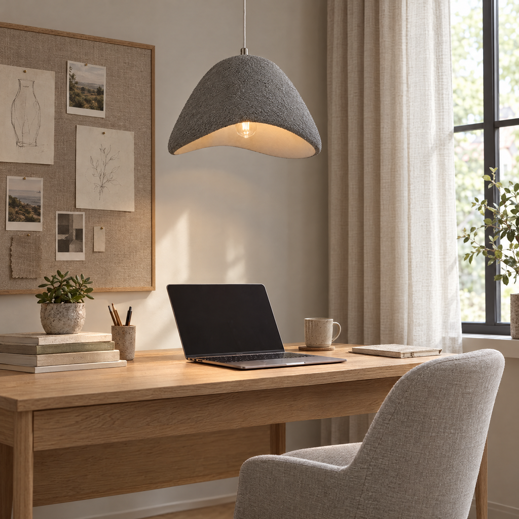 Halden Wabi-Sabi Textured Pendant Light, 30–80cm