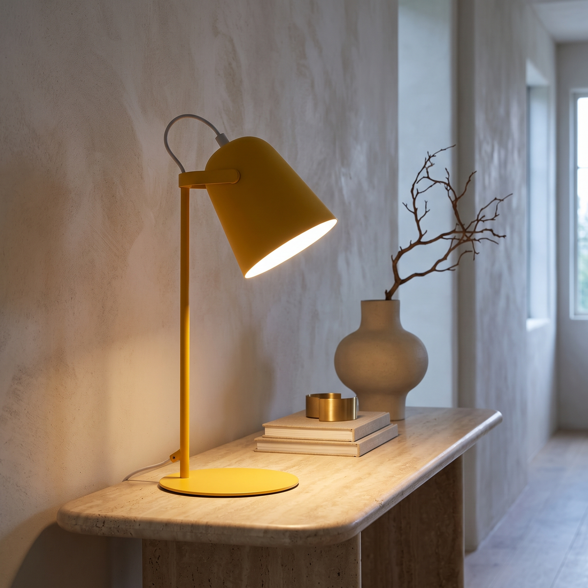Soren Nordic Metal LED Desk Lamp