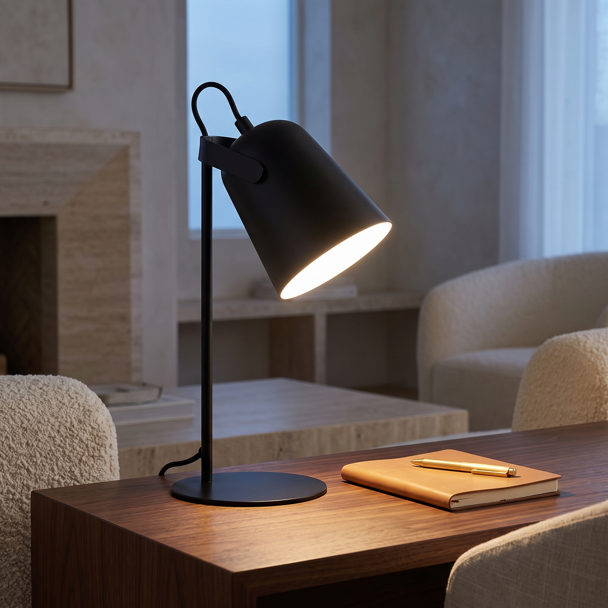 Soren Nordic Metal LED Desk Lamp