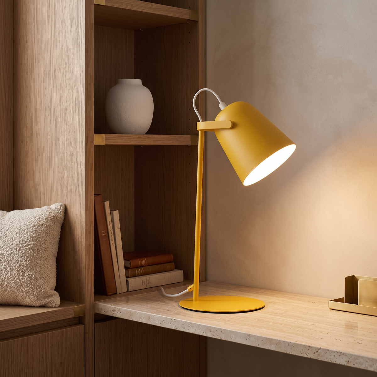 Soren Nordic Metal LED Desk Lamp