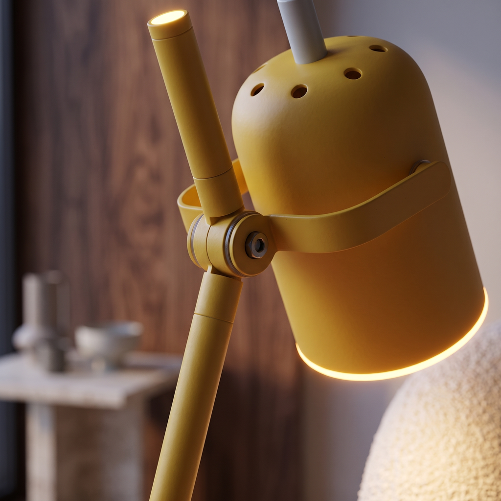 Soren Nordic Metal LED Desk Lamp