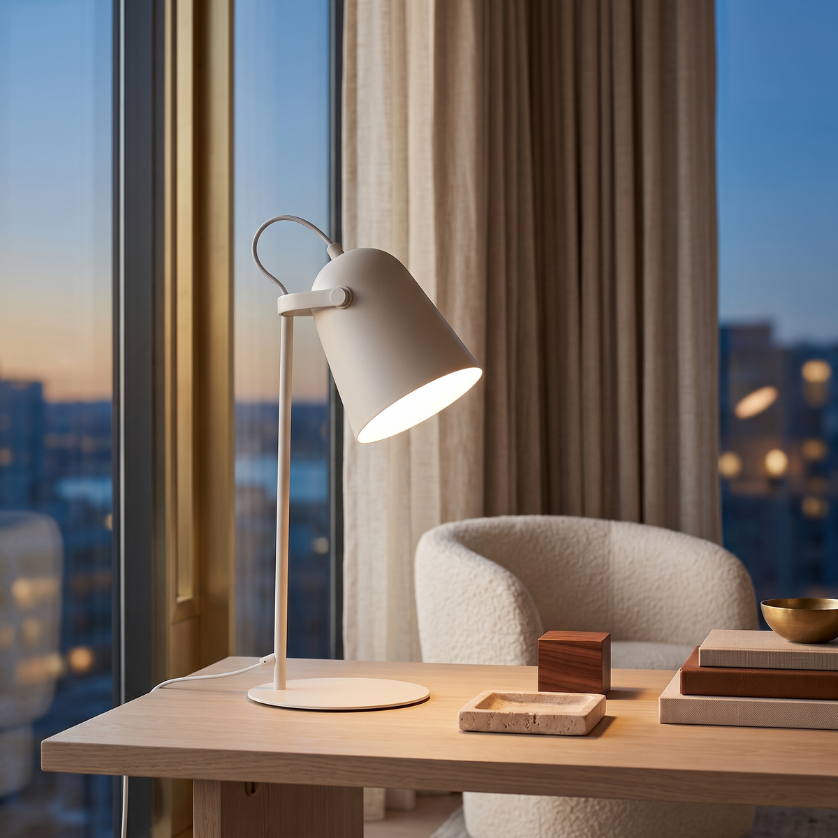 Soren Nordic Metal LED Desk Lamp
