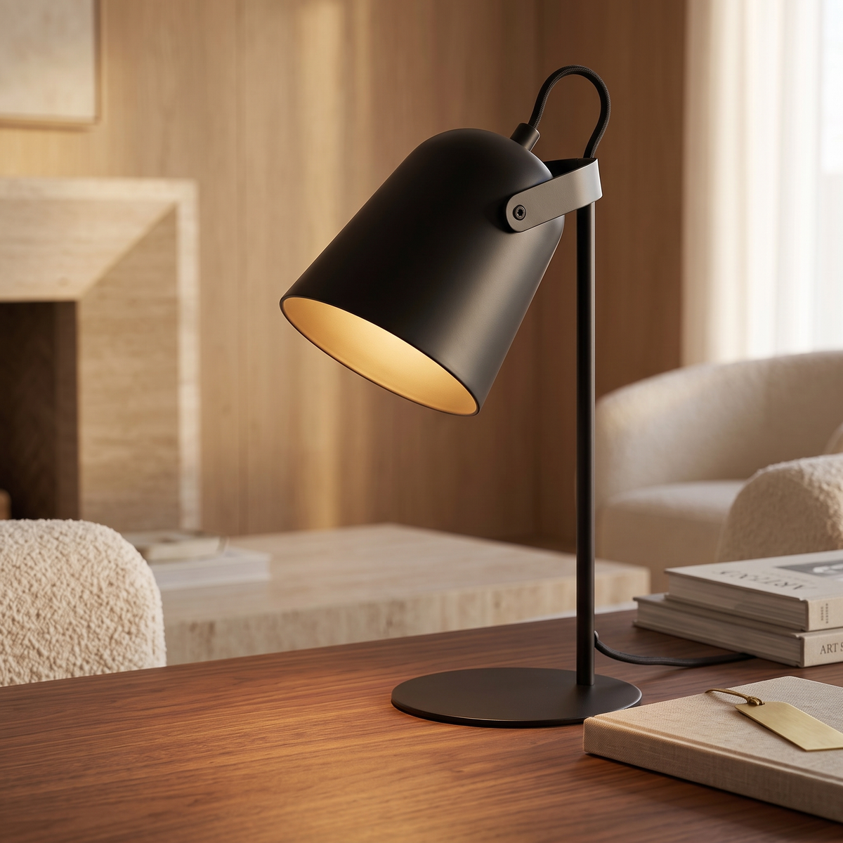 Soren Nordic Metal LED Desk Lamp