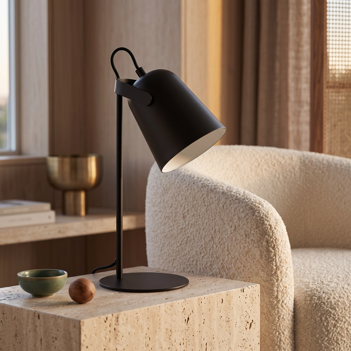 Soren Nordic Metal LED Desk Lamp