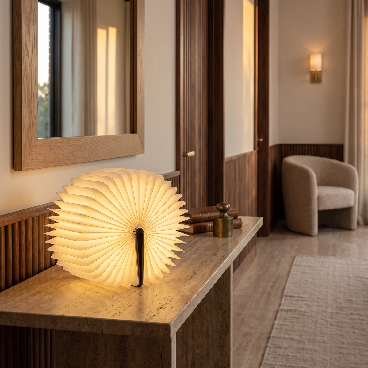 Folio 360° Foldable Rechargeable Book Lamp