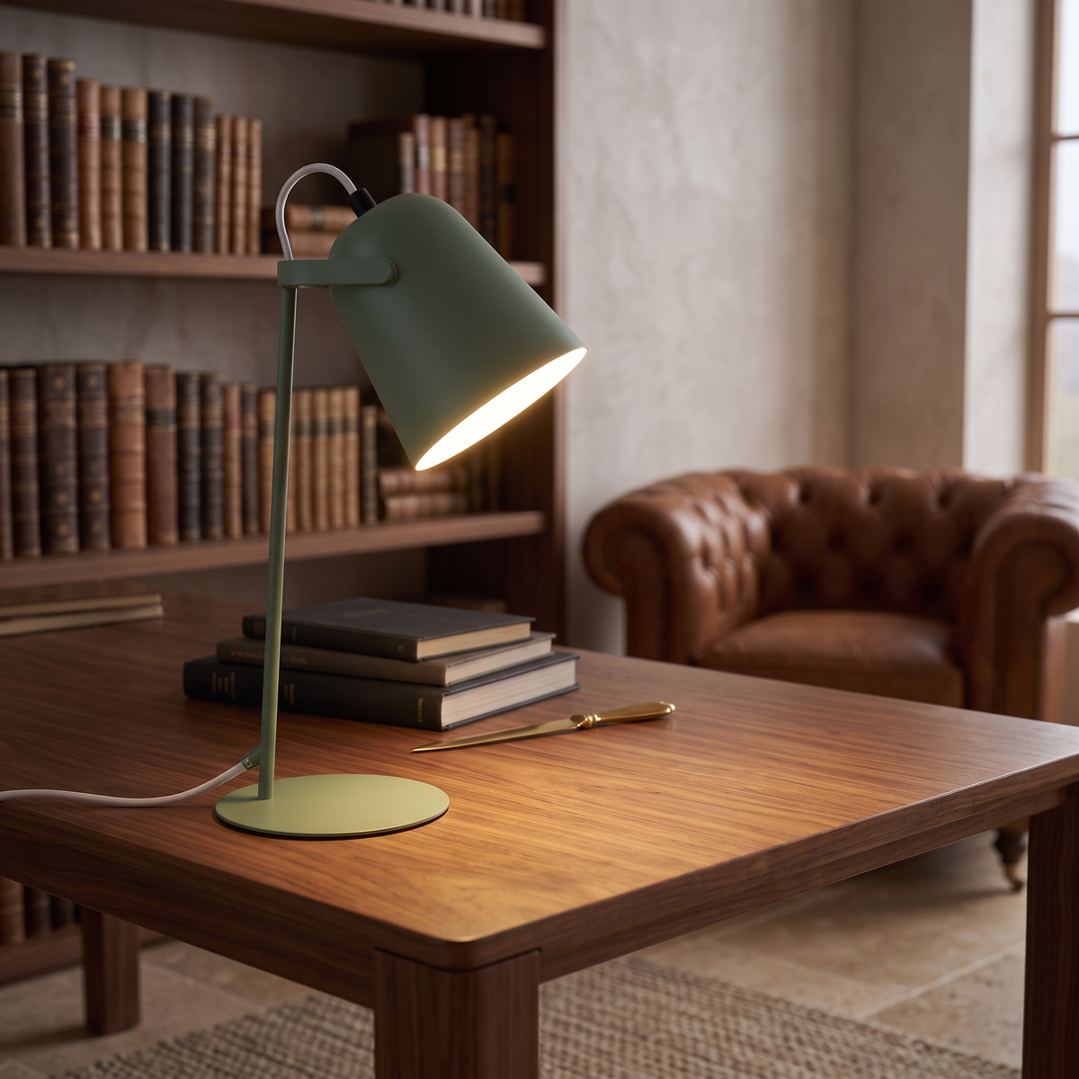 Soren Nordic Metal LED Desk Lamp