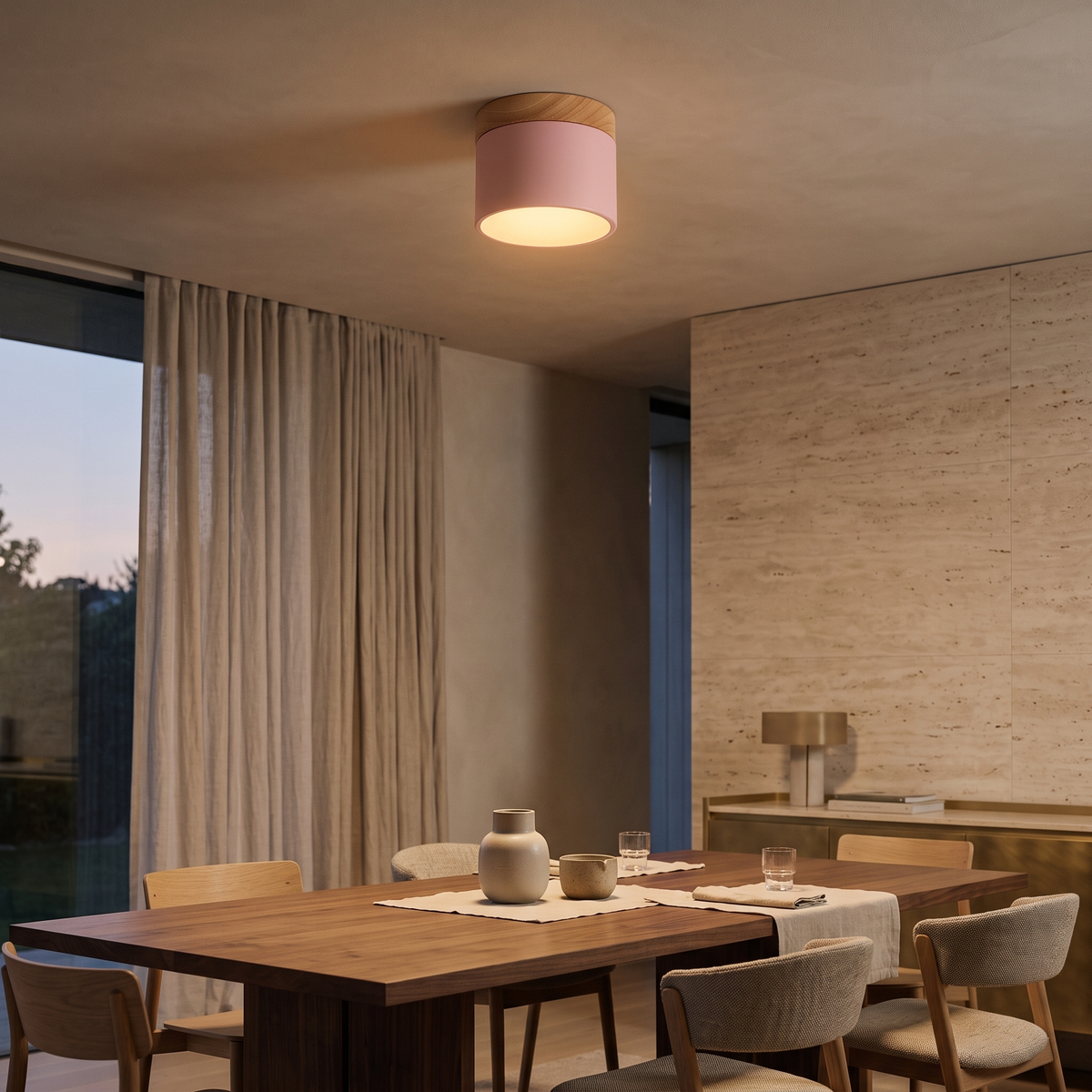 Pip Macaron Mini LED Flush Ceiling Light