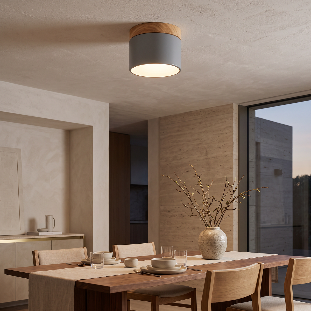 Pip Macaron Mini LED Flush Ceiling Light